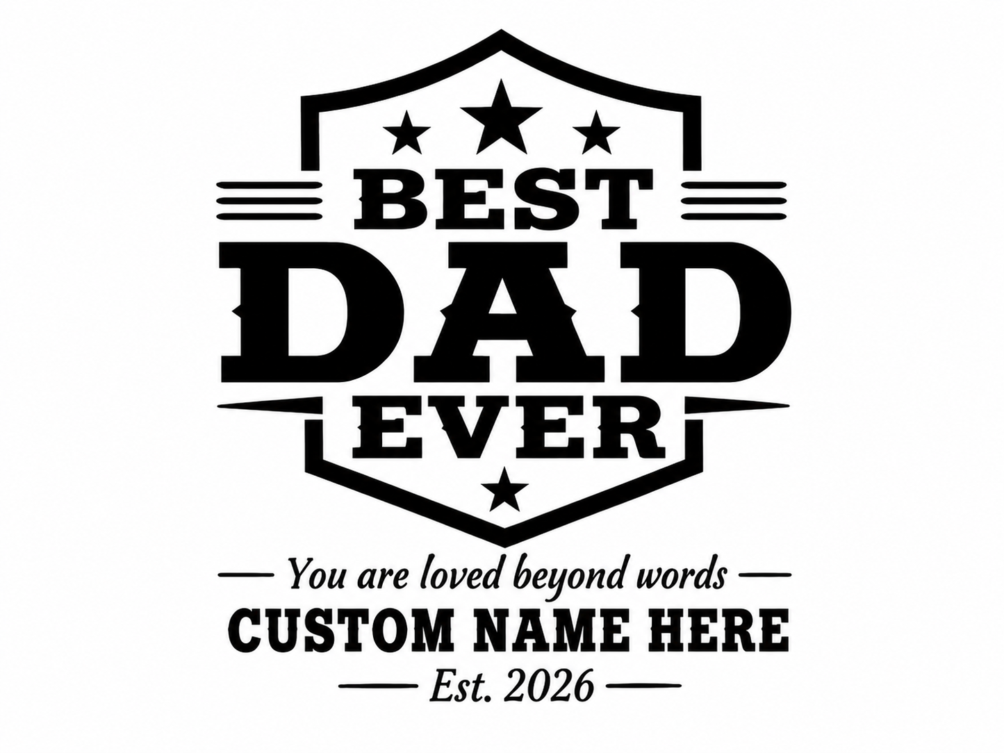 Personalized Father’s Day Charcuterie Board – Custom Engraved Wood Serving Board for Dad